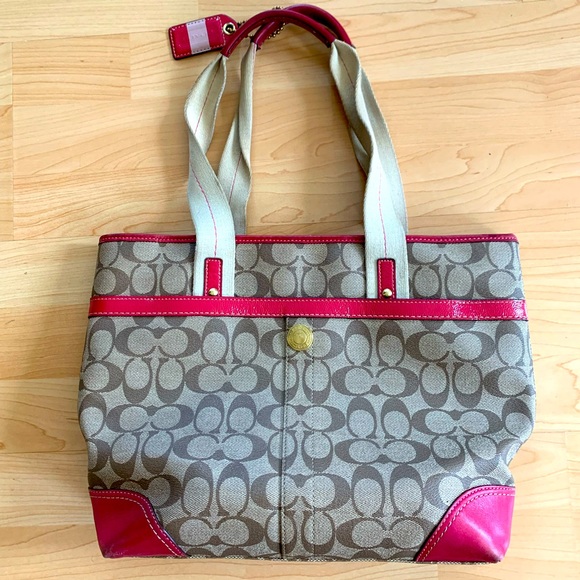 Coach Pink shoulder bag - Picture 4 of 4